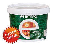 Eurotex Sauna - Защитная пропитка для бань и саун на водной основе, 2.5кг Евротекс Сауна