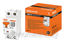Автоматический выключатель дифференциального тока АВДТ63 2Р С10 30мА