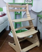 Стульчик для кормления Вырастайка-2. Детский стул с регулировкой высоты. Стул растущий вместе с ребенком., фото 1