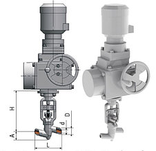 Клапан запорный 1с-15-3Э