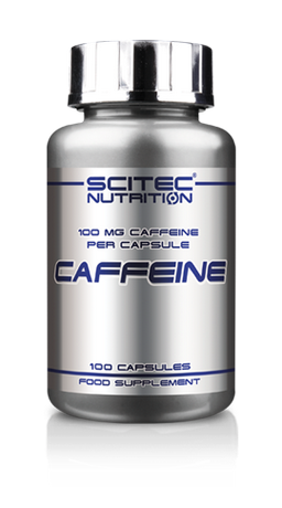 Предтренировочные комплексы и энергетики Scitec Nutrition Caffeine 100 капсул - фото 1 - id-p66041447