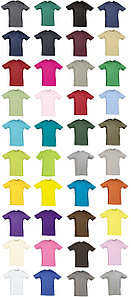 Оптом Футболки Regent, цветные, XS-XXL, футболки для нанесения логотипа