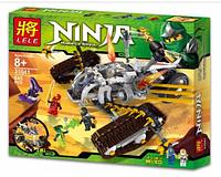 Конструктор Lele 31041 Ninjago Сверхзвуковой внедорожник | аналог Lego Ninjago 9449