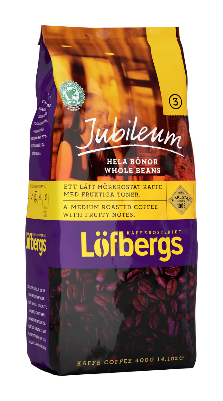 Кофе Lofbergs в зернах Jubileum, 400 г - фото 2 - id-p66122101