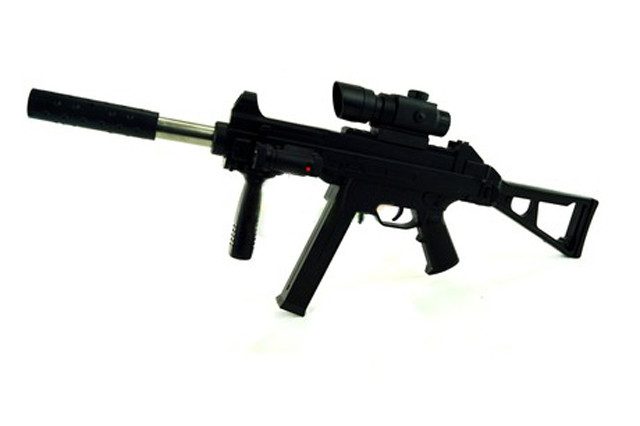 Игрушечный пневматический пистолет-пулемет 277-А - фото 2 - id-p66123523