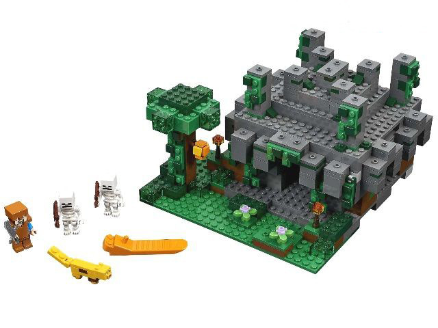 Конструктор LELE My World 33053 Храм в джунглях (Аналог LEGO Minecraft 21132) 608 деталей - фото 3 - id-p66151320