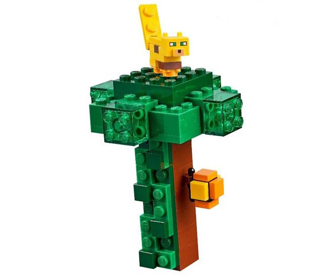 Конструктор LELE My World 33053 Храм в джунглях (Аналог LEGO Minecraft 21132) 608 деталей - фото 6 - id-p66151320