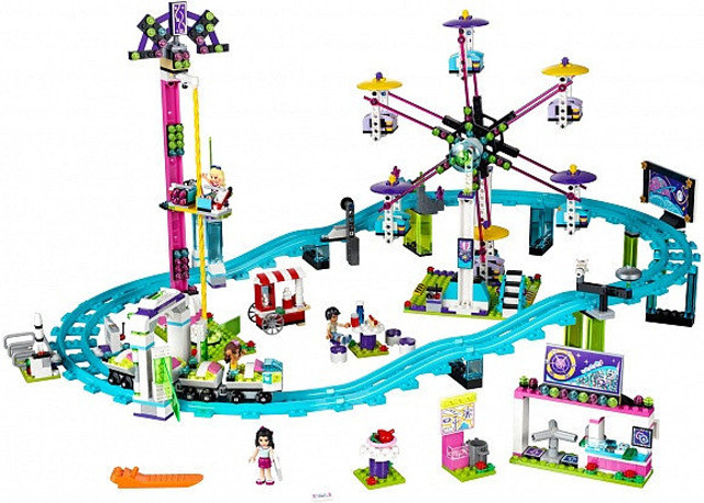 Конструктор Bela Friends 10563 "Парк развлечений: Американские горки" (аналог LEGO Friends) 1136 деталей - фото 2 - id-p66151389