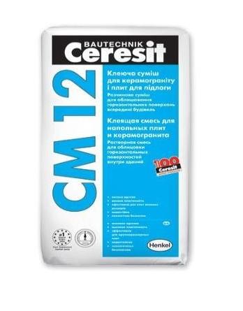 Клей Ceresit СМ12 - 25кг.