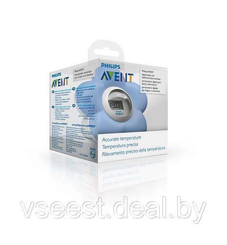 Цифровой термометр Philips Avent SCH550/20 для воды и воздуха - фото 4 - id-p61565814