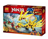 Конструктор Золотой Ниндзяго NINJA Ninjago Золотой дракон 31021, 330 дет., аналог лего Ниндзя го 70503