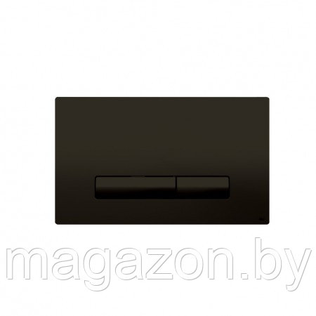 Панель слива механическая Glam OliPure (Fresh) черная soft-touch 139181 - фото 3 - id-p66177073