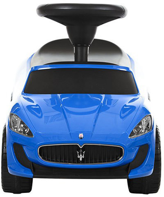 Автомобиль-каталка "Мазерати" со звуковым клаксоном синий 353
