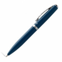 Шариковая ручка Deauville Ваlmain синего цвета. Для нанесения логотипа