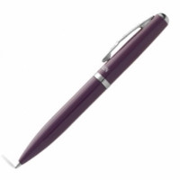 Шариковая ручка Deauville Ваlmain фиолетового цвета. Для нанесения логотипа - фото 1 - id-p66186695
