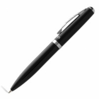 Шариковая ручка Deauville Ваlmain черного цвета. Для нанесения логотипа - фото 1 - id-p66185207