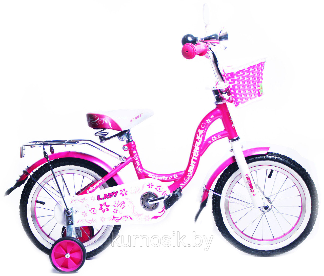 Детский велосипед Favorit Butterfly 14" (от 3 до 5 лет) - фото 7 - id-p66219995