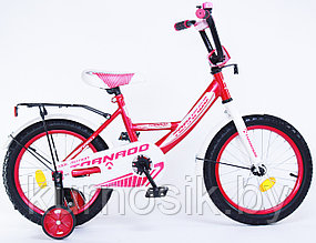 Детский велосипед Tornado Sport Non Stop 16" (от 4 до 6 лет)  Розовый