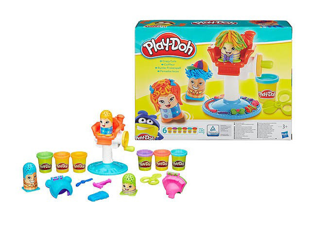 Набор пластилина Play-Doh "Сумасшедшие прически" - фото 1 - id-p66221435