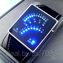 Часы наручные светодиодные 29 BLUE LED DIGITAL WATCH W-6