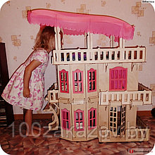 Кукольный чудо-дом  для барби с мебелью