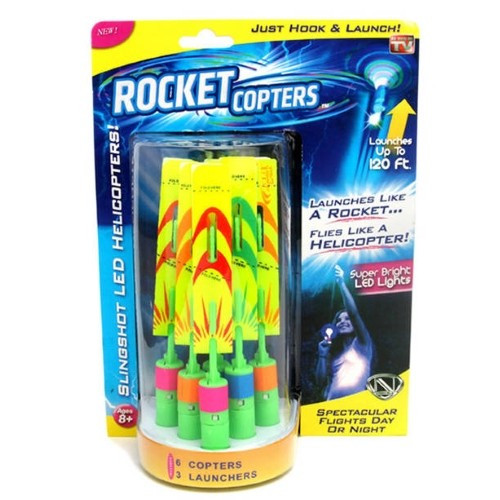 Rocket Copters Сетодиодные свинцовые ракеты-вертолеты для полетов - фото 1 - id-p66221867