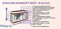 Матрас Belson КЛАССИК КОМФОРТ ЛАЙТ К-04-02 80x186