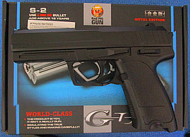 Пистолет игрушечный  металлический пневматический Heckler&Косһ USP S-2