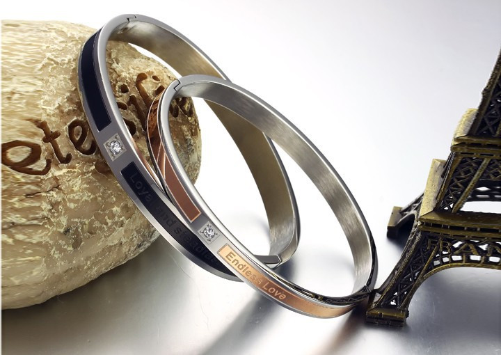 Парные браслеты с гравировкой "Бесконечная любовь" - фото 6 - id-p66246351
