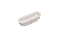 Планка ответная пластиковая Minimal (белый) B02402.05.91 AGB, материал- пластик