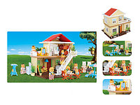 ИГРОВОЙ ДОМИК ДЛЯ ЗВЕРЮШЕК Happy Family АРТ.1514 аналог Sylvanian Families