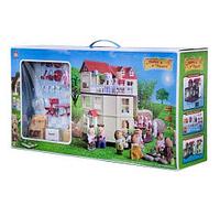 Игровой домик для зверей Happy Family 012-10 аналог Sylvanian Families с аксессуарами