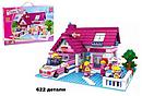 Конструктор Дом с гаражом из серии Страна чудес 24901 Ausini 622 детали аналог Лего (LEGO), фото 2