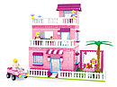 Конструктор Трехэтажный дом из серии Страна чудес 24805 Ausini 501 деталь аналог Лего (LEGO), фото 3