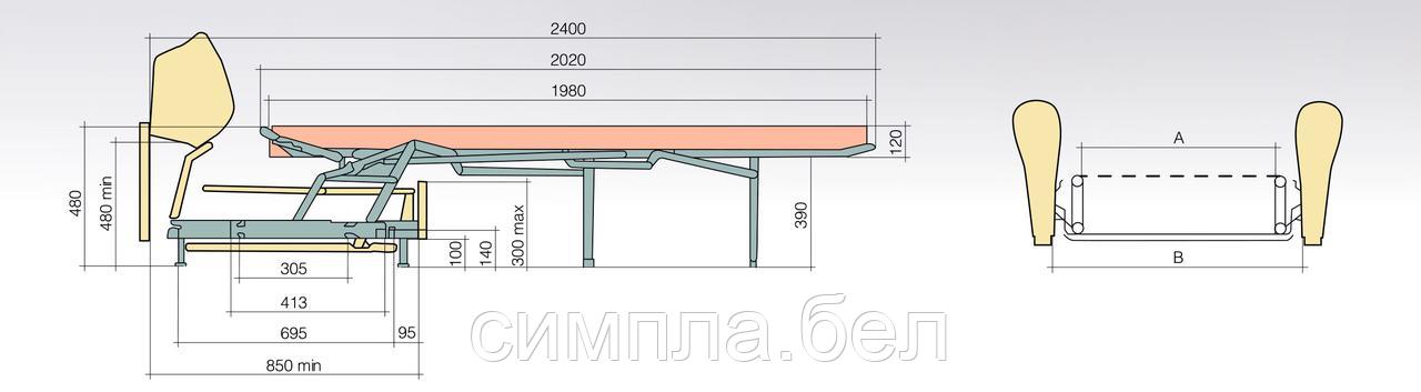 Механизм Седафлекс 12М двойного сложения - фото 2 - id-p66268742