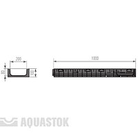 Лоток NORMA PLASTIK DN200 Н100