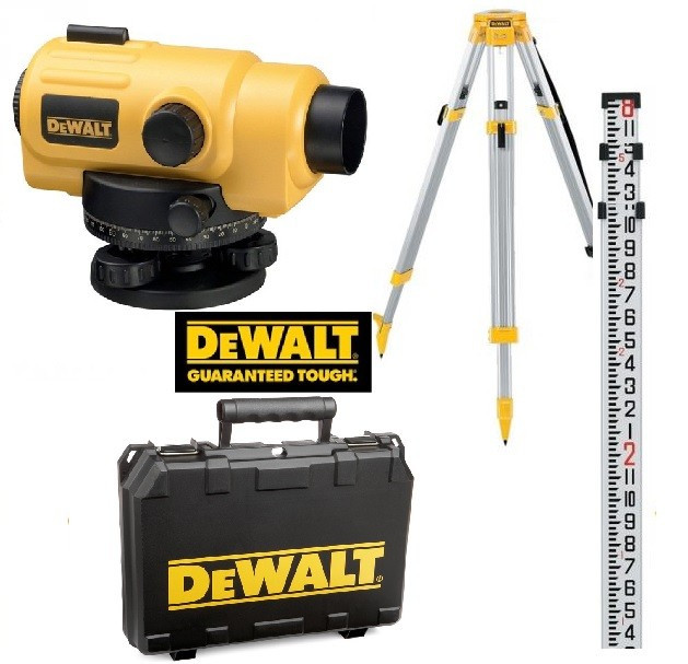 26-кратный оптический нивелир  DEWALT  DW096PK-XJ