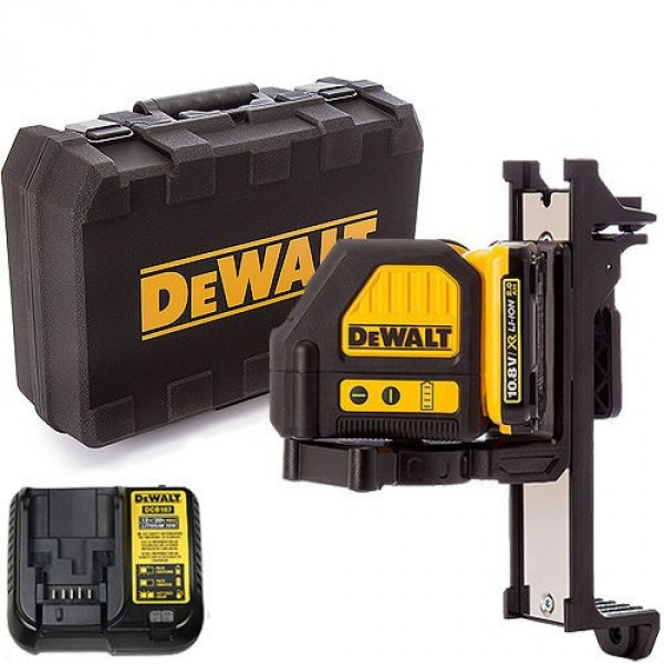 Cамовыравнивающийся ЗЕЛЕНЫЙ лазерный уровень DEWALT DCE088D1G-QW