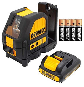 НОВИНКА Cамовыравнивающийся КРАСНЫЙ уровень  DEWALT  DCE088LR-XJ