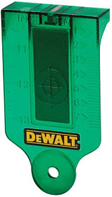 Мишень-лучеуловитель для зеленых лазерных уровней  DEWALT  DE0730G-XJ