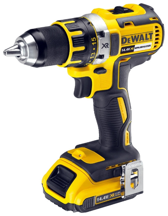 Бесщеточная дрель-шуруповерт DCD732D2-QW DeWalt - фото 1 - id-p65808995