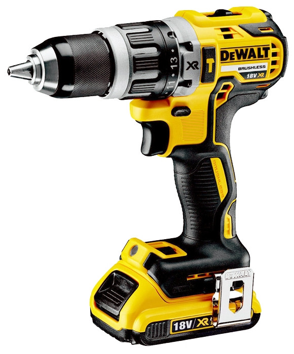 DEWALT 14.4 В XR бесщеточная ударная дрель-шуруповерт XRP DCD937P2-QW