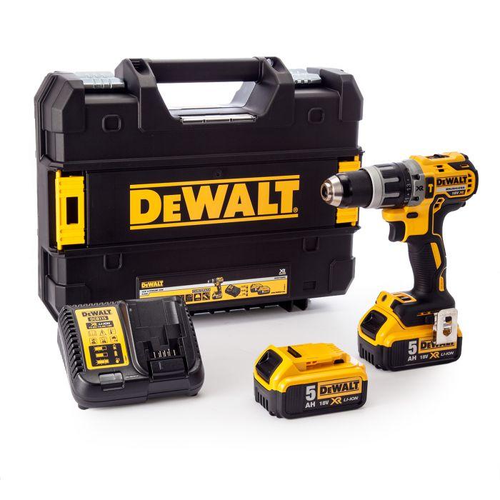 DEWALT 18.0 В XR бесщеточная ударная дрель-шуруповерт DCD796P2-QW