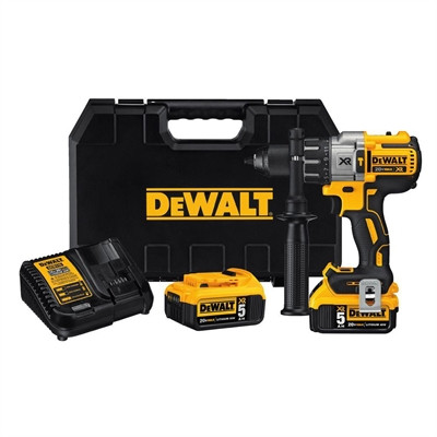 DEWALT  18.0 В XR бесщеточная ударная дрель-шуруповерт XRP  DCD996P2-QW