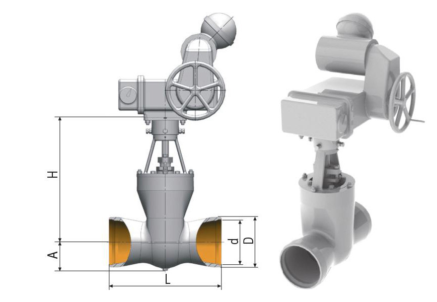 Задвижка 2с-Э-1