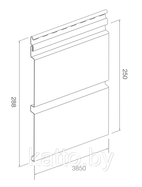 Сайдинг VOX SХP-05 (system MAX-3) Бук - фото 4 - id-p66292825