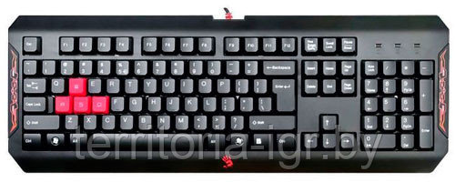 Игровая клавиатура Bloody Q100 Black USB A4Tech