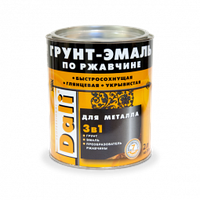 DALI Грунт-эмаль по ржавчине 3 в 1 0.75л