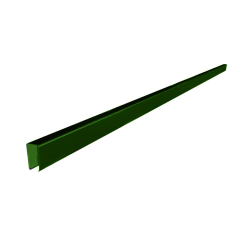 Планка зеленая П-образная 20х20х2000 мм.