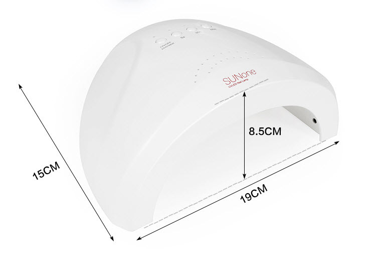 Лампа для маникюра SUN one 48W бел для сушки ногтей - фото 5 - id-p66314792